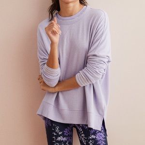 Aerie oversized lavender Plush Hometown Sweater